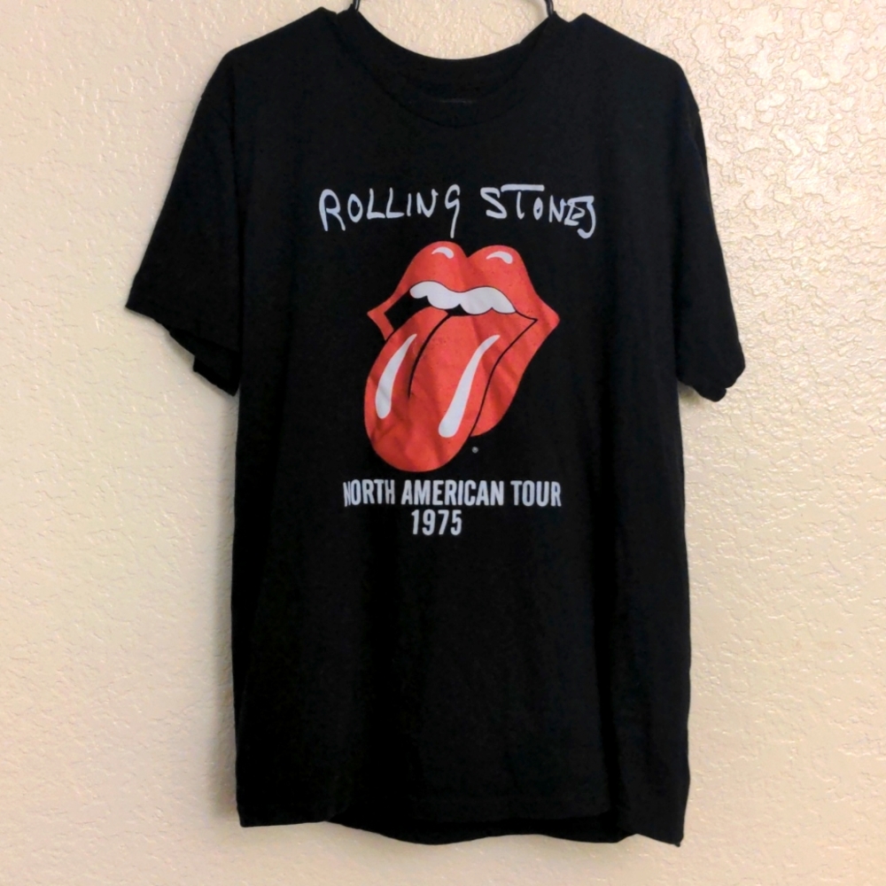 Vintage Rolling Stones North American Tour 1975 Shirt